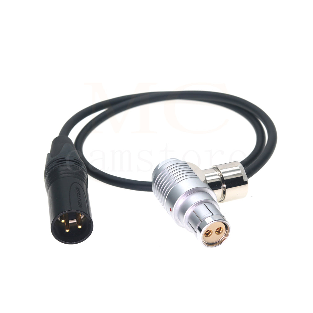 XLR 3pin to FI S 105 2pin female Connector for ARRI Alexa LF XT SXT SR3 435 535 235 power cable