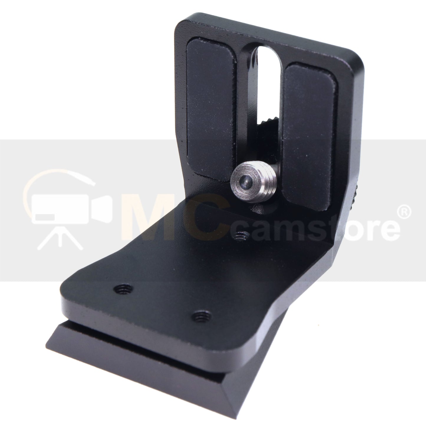 Right Angle Bracket for V-Mount Battery, Mini L-Shape Buckle Kit with 3/8''-16 & 1/4"-20 Screw for Video Accessory Expansion for Cheese Plate, Side Panel Plate, Field Monitor