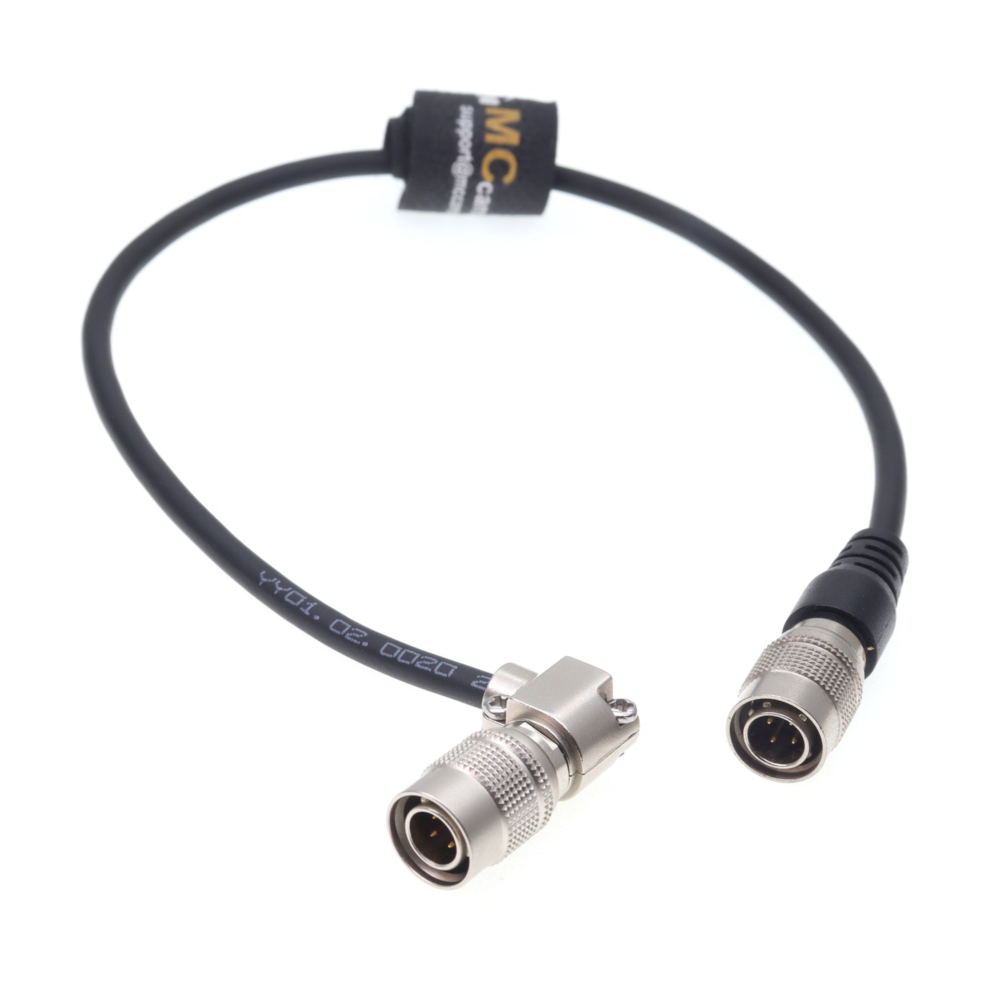 Rotatable Hirose 4 Pin Male to HR 4pin Male Power Cable for Sound Devices 644 688 PIX 240 MixPre