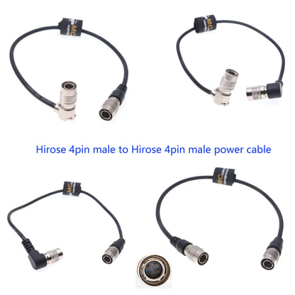 Sound Devices 644 688 Zoom F4 F8 Zaxcom Power Cable with Hirose 4pin Male to Male