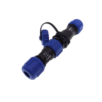 WEIPU SP11 IP68 Waterproof Connector, 2 3 4 5pin Thread Nut Panel Mount / Cable to Cable Power Plug Socket