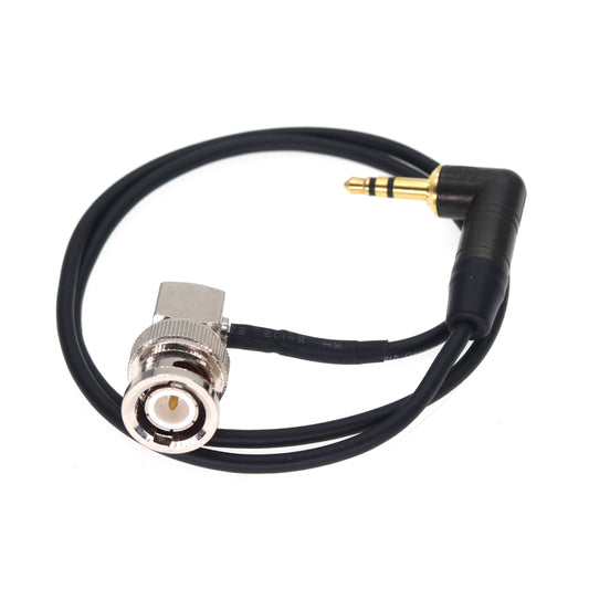 NEUTRIK 3.5mm Mini TRS Jack TENTACLE To Elbow BNC Timecode Cable For Canon C300 / C500, Sony PDW 700 / EX3 / PMW 200, ARRI Amira