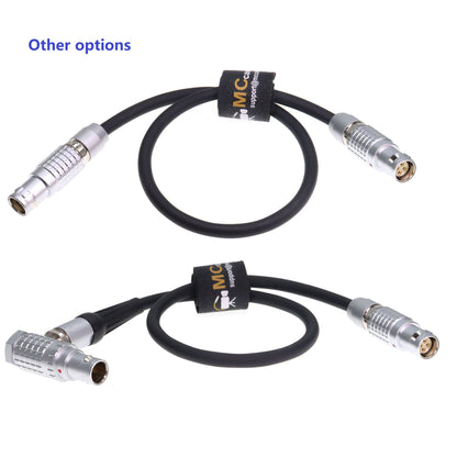 D-TAP to FHK 1B 4 Pin Right Angle Female Power Cable for Canon C300 Mark II C200 Camera