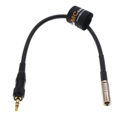Timecode Cable TRS 3.5mm Locking to DIN 1.0/2.3 for Canon R5C Camera for Deity TC-1