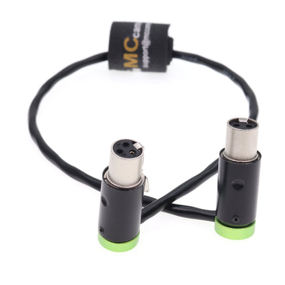 Low Profile TA3F to TA3F Audio Cable for Sound Devices 688 788 for Lectrosonics Octopack 8 Channels
