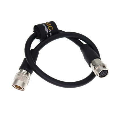12 Pin Hirose Male to 12 Pin Female Extension Cords Camera Lens Control Cable I/O Trigger Line
