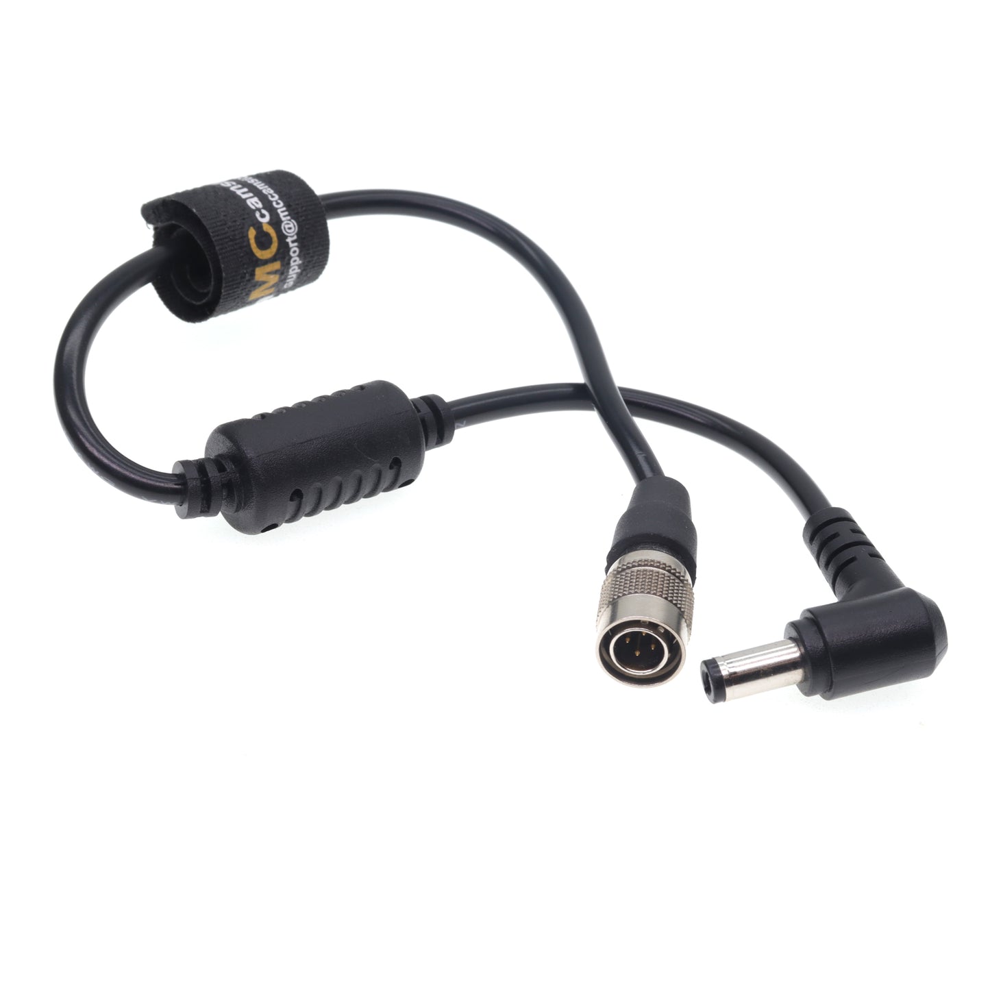 DC 2.5 to Hirose 4 Pin Male Power Cable for Blackmagic Cinema Camera 4K, for Sound Devices 633/644/688
