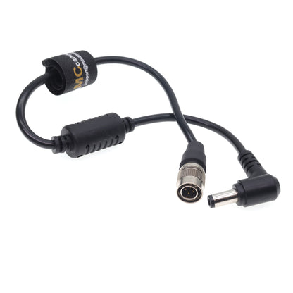 DC 2.5 to Hirose 4 Pin Male Power Cable for Blackmagic Cinema Camera 4K, for Sound Devices 633/644/688