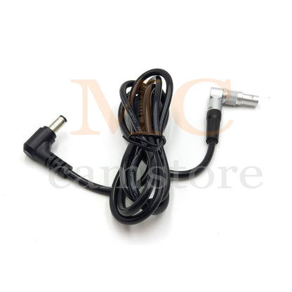 Rotatable 0B 2pin to DC5.52.5 for Camera Monitor power cable