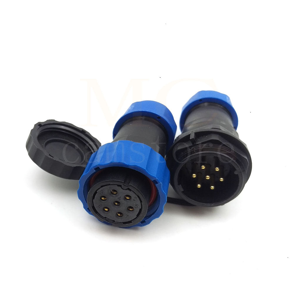 SD20 IP68 Waterproof Connector, 1 - 14 pin IP68 Aviation Power Connector