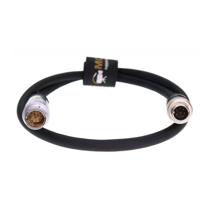 CLM4 Cable 8 Pin to FIZ 12 Pin for ARRI CLM-4 UMC-4 Motor to Motor Controller Compatible with ARRI K2.72099.0