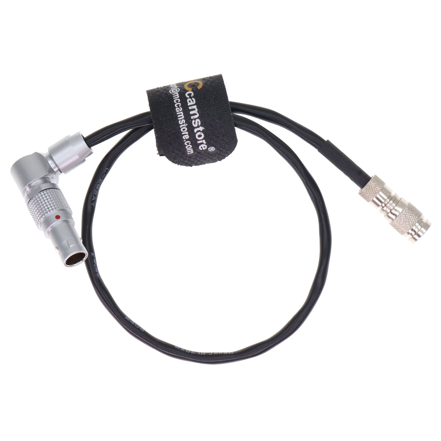 DIN 1.0/2.3 to Rotatable 0B 5 Pin Timecode Cable for Ultrasync One for Sound Devices 633 Time Code Sync