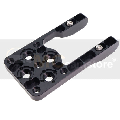 WCU-4 Base Plate for ARRI WCU-4 Wireless Focus Hand Unit, Bottom Cheese Plate Bracket Installation Kit Mounting with 3/8"-16 & 1/4"-20 Screw