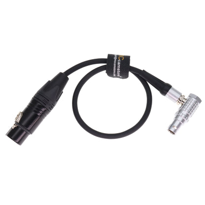 XLR 4 Pin Female to 1B 6 Pin Power Cable for DJI Ronin 2 Gimbal Stabilizer for Canon C300 MKIII C400 C500 Camera