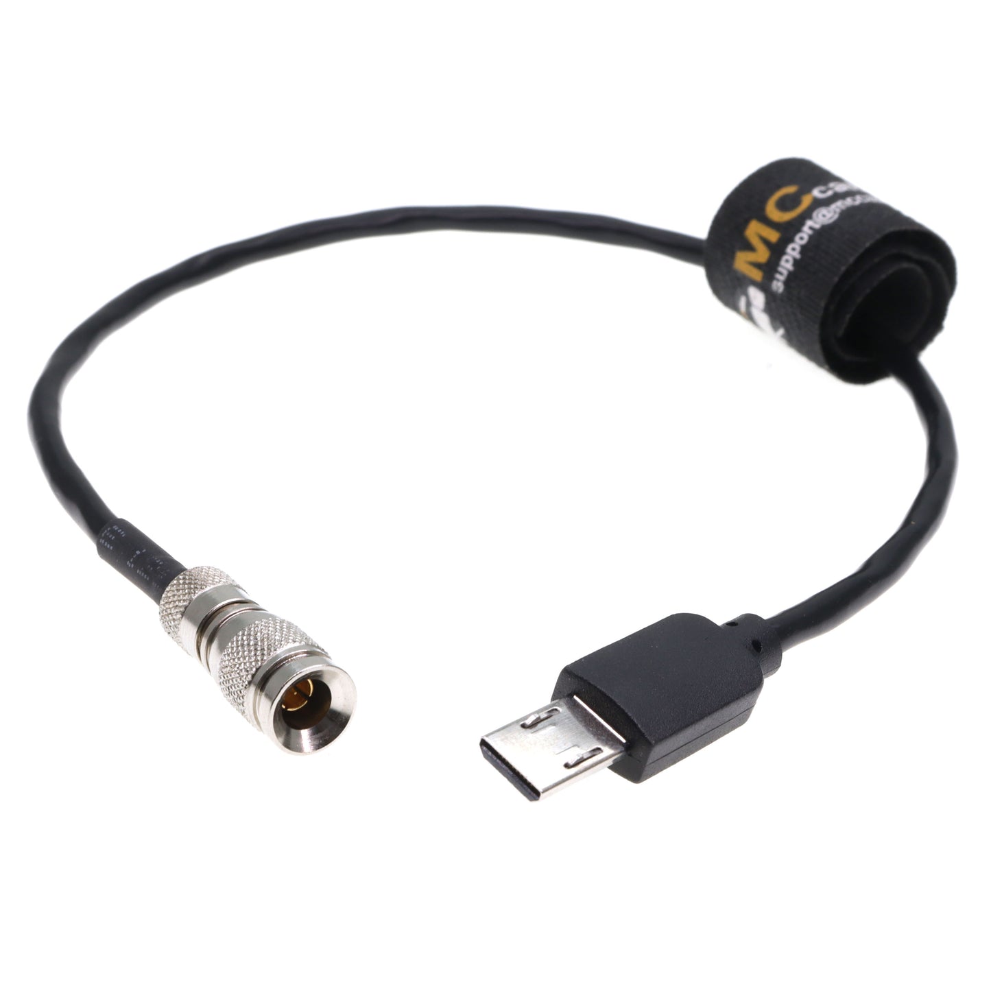DIN 1.0/2.3 to Micro USB Timecode Cable for Sony FX3 FX30 A7S3 A1 Cameras for Atomos UltraSync ONE