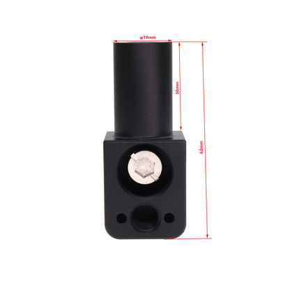 Ultrashort 5cm φ19mm Support Rod Tube 3/8 Screw Mounting Bracket for ARRI RED Sony Camera Wireless Follow Focus Lens Motor