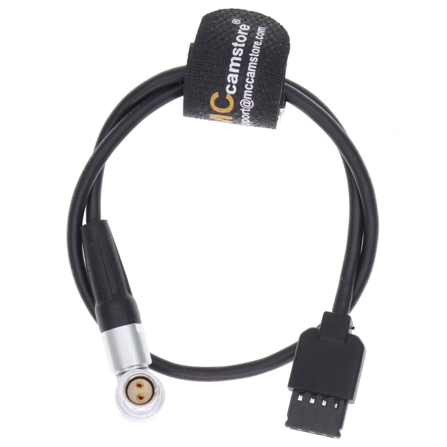 Power Cable for DJI Ronin-S 4pin to RED Komodo Camera Rotatable Right Angle 2 Pin Female