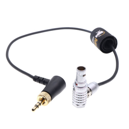 Audio Cable 6pin For 3.5 audio plug with lock for Sony D11 for Arri Alexa miniLF, 35 Camera