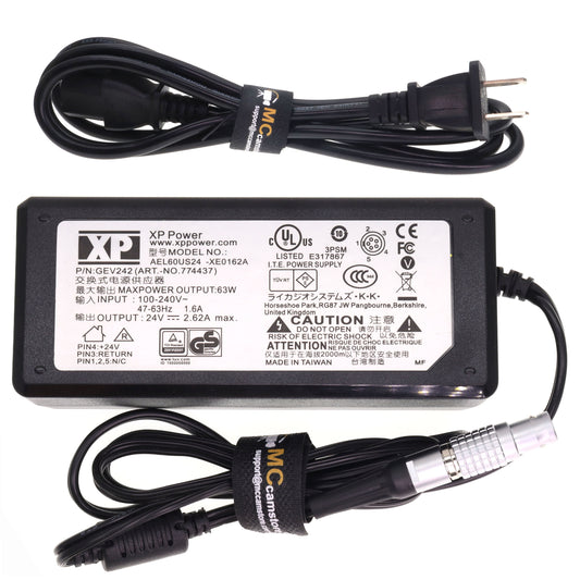 GEV242 Battery Charger for GEB371 Li-ion External Battery, for GPS Total Station Batteries Charger 5pin