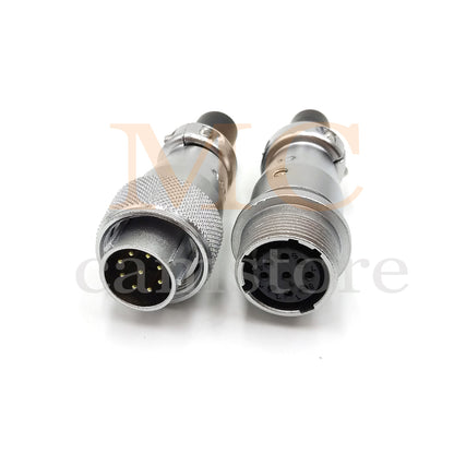 WEIPU WS16 Aviation Connector, 2 3 4 5 7 9 10pin Industrial Electrical Power Cable Plug Socket