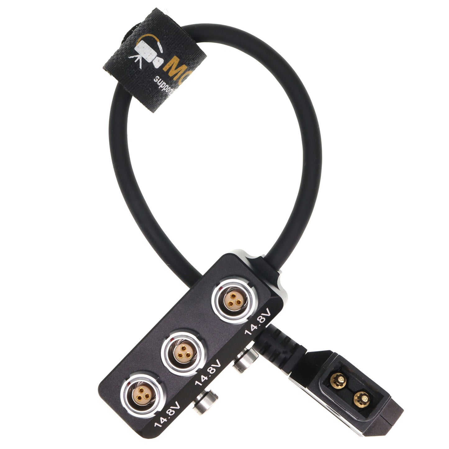 D-tap to 3x RS 3 Pin Female Out Power Splitter Box for Sony Venice Rialto Tilta ARRI Alexa DSMC2 Camera