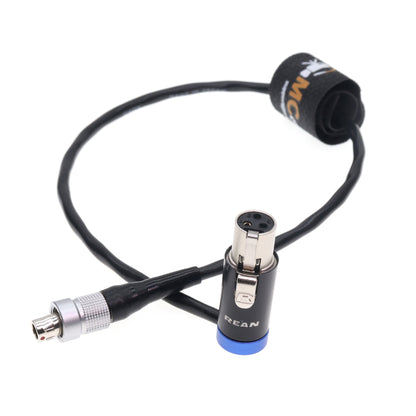 FVB 00 3 Pin Male Plug to TA3F Audio Cable for Sennheiser SK2000, for ZAXCOM ZFR300 ZFR400 Audio Line