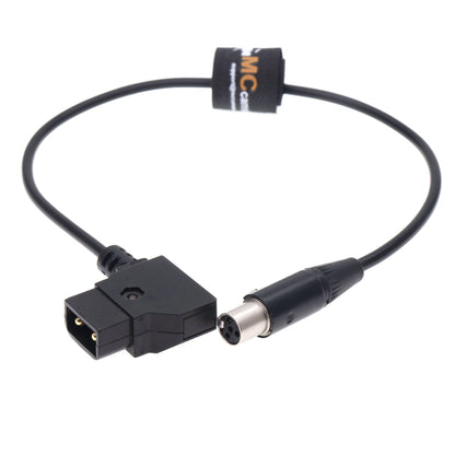 D-Tap to TA4F Mini XLR 4-pin for TVlogic 056 058 Monitor Power Cable