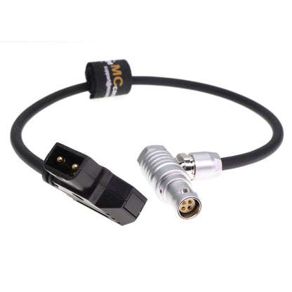 D-TAP to FHK 1B 4 Pin Right Angle Female Power Cable for Canon C300 Mark II C200 Camera