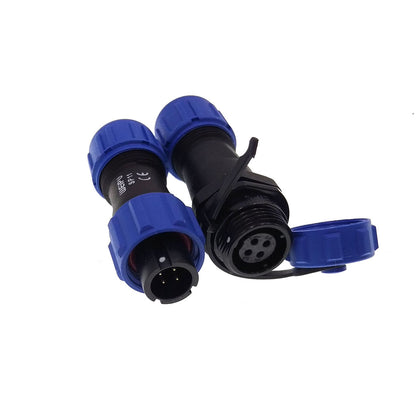 WEIPU SP11 IP68 Waterproof Connector, 2 3 4 5pin Thread Nut Panel Mount / Cable to Cable Power Plug Socket