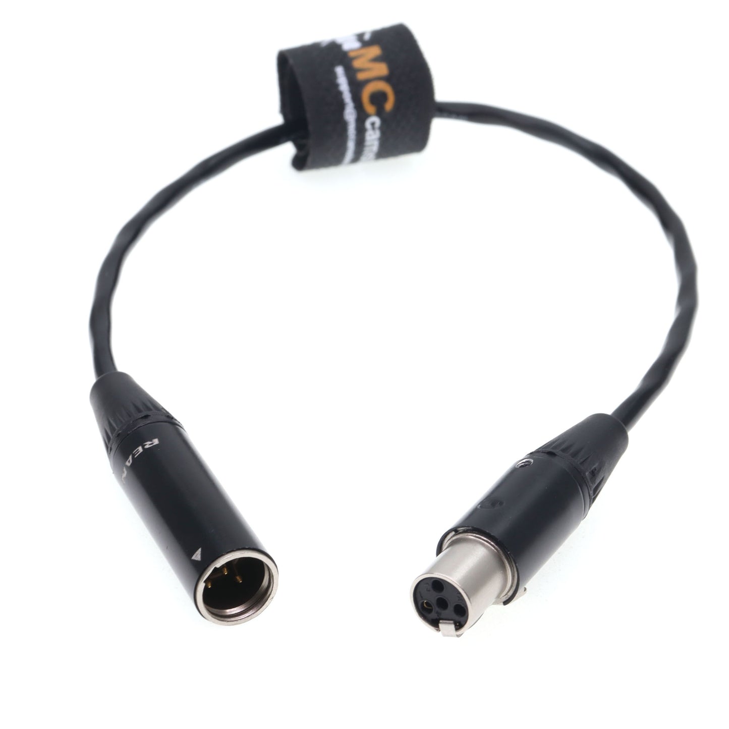 TA4F to TA4M 4pin Male to Female Audio Extension Cable for Shure Microphone Adapter Connector
