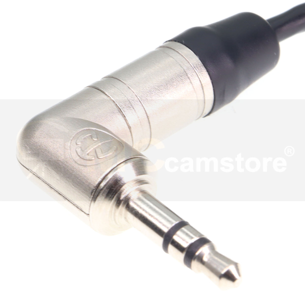 Audio Cable for RODE Wireless GO II for Canon EOS C70 Blackmagic Camera, 3.5mm TRS to Dual TA3M Mini XLR 3pin Male
