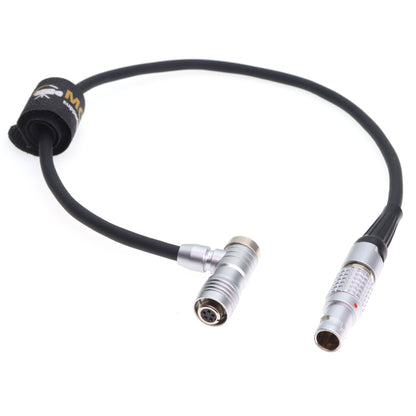 Rotatable 0B 2 Pin to Angle 5 Pin Female Power Cable for Teradek ARRI RED SmallHD Paralinx Preston Transvideo Offhollywood Switronix Camera to Portkeys LH5P LH5H Monitor