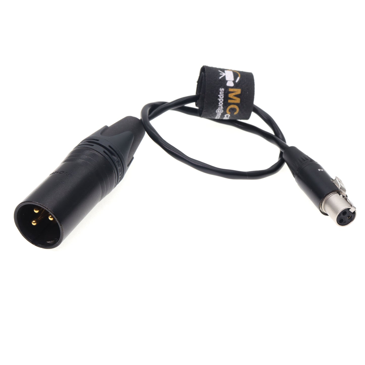 TA3F 3pin Female To XLR 3pin Male with  SOMMER SOD-14 Audio Cable for SCORPIO Link Lectrosonics