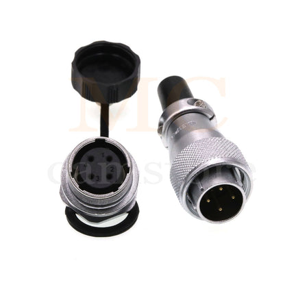 WEIPU WS16 Aviation Connector, 2 3 4 5 7 9 10pin Industrial Electrical Power Cable Plug Socket