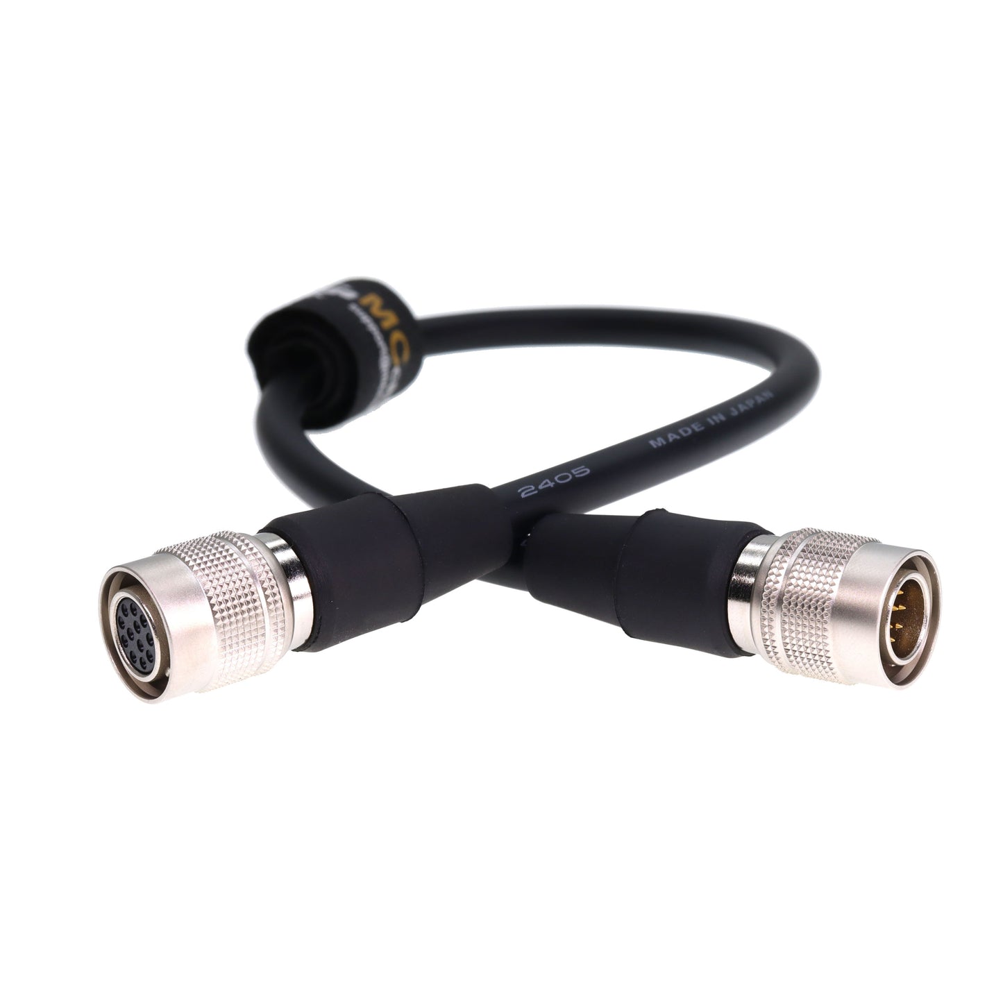 Hirose 12pin Male to 12Pin Female IO Trigger Line for Panasonic Sony CCXC-12P CCD XC DXC Series Intercon VCP Hitachi CCD AVT Industrial Camera 1m