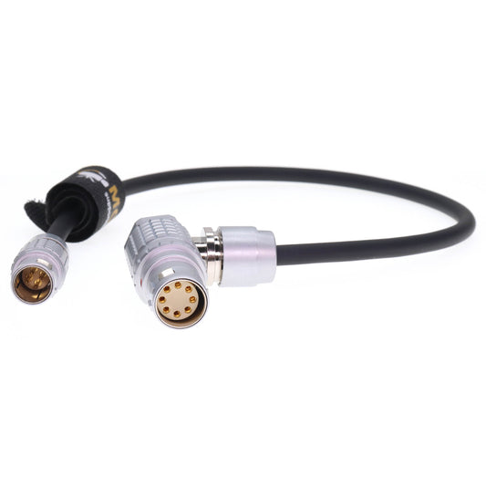 12V Power Supply Cable 4 Pin Male for ARRI Trinity to 8 Pin Female High-Capacity for ARRI Alexa Amira Alexa Mini/MiniLF Cameras