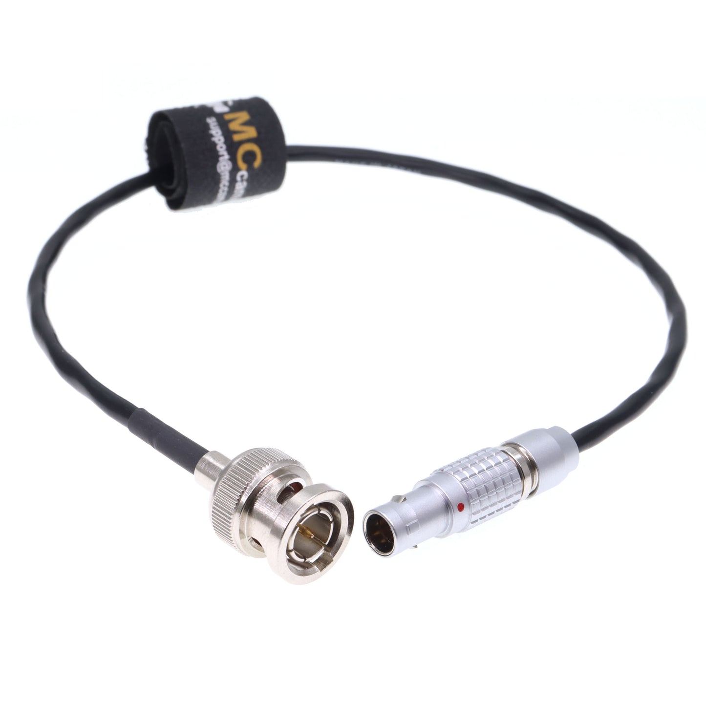 BNC Male to 0B 9 Pin Male Timecode Cable for Sound Devices Zaxcom for RED V-Raptor Komodo Camera
