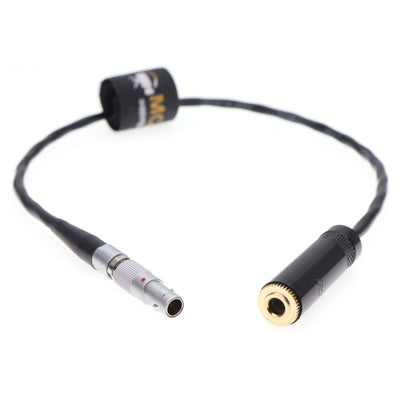 Audio Cable for Z-CAM E2-S6 Camera, FGG 00B 5 Pin Male to 3.5mm TRS Female