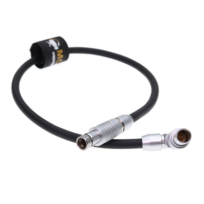 ARRI RS 3pin To Teradek Power Cable, Rotatable 0B 2 Pin 12V Camera Monitor Power Supply