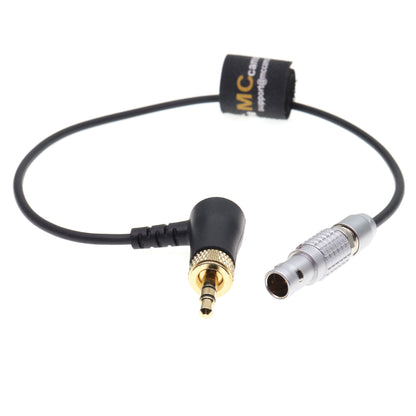 Lock 3.5 TRS Mini Jack To EXT 9 Pin Timecode Cable for Deity TC-1 for RED Komodo RED V-Raptor Time Code Sync
