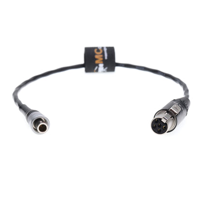 FVB 3Pin To TA5F 5pin Audio Cable for Wisycom MTP41 MTP41-L-B1 Wideband Bodypack Transmitter