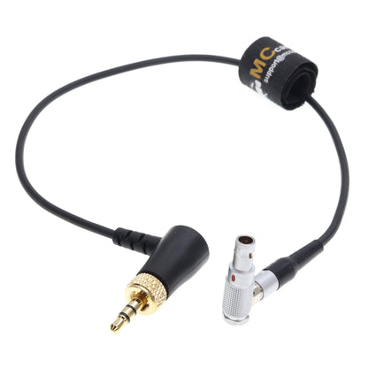 3.5mm Locking TRS Mini Jack to FHG 00B 5 Pin Male Audio Cable for ARRI Alexa Mini/Z CAM E2 Camera