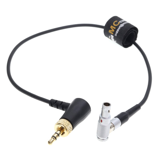 3.5mm Locking TRS Mini Jack to FHG 00B 5 Pin Male Audio Cable for ARRI Alexa Mini/Z CAM E2 Camera