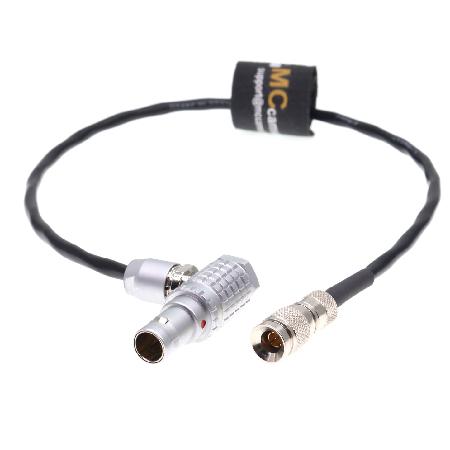 DIN 1.0/2.3 to Elbow 0B 5 Pin Timecode Cable for Ultrasync One for Sound Devices 633 Time Code Sync