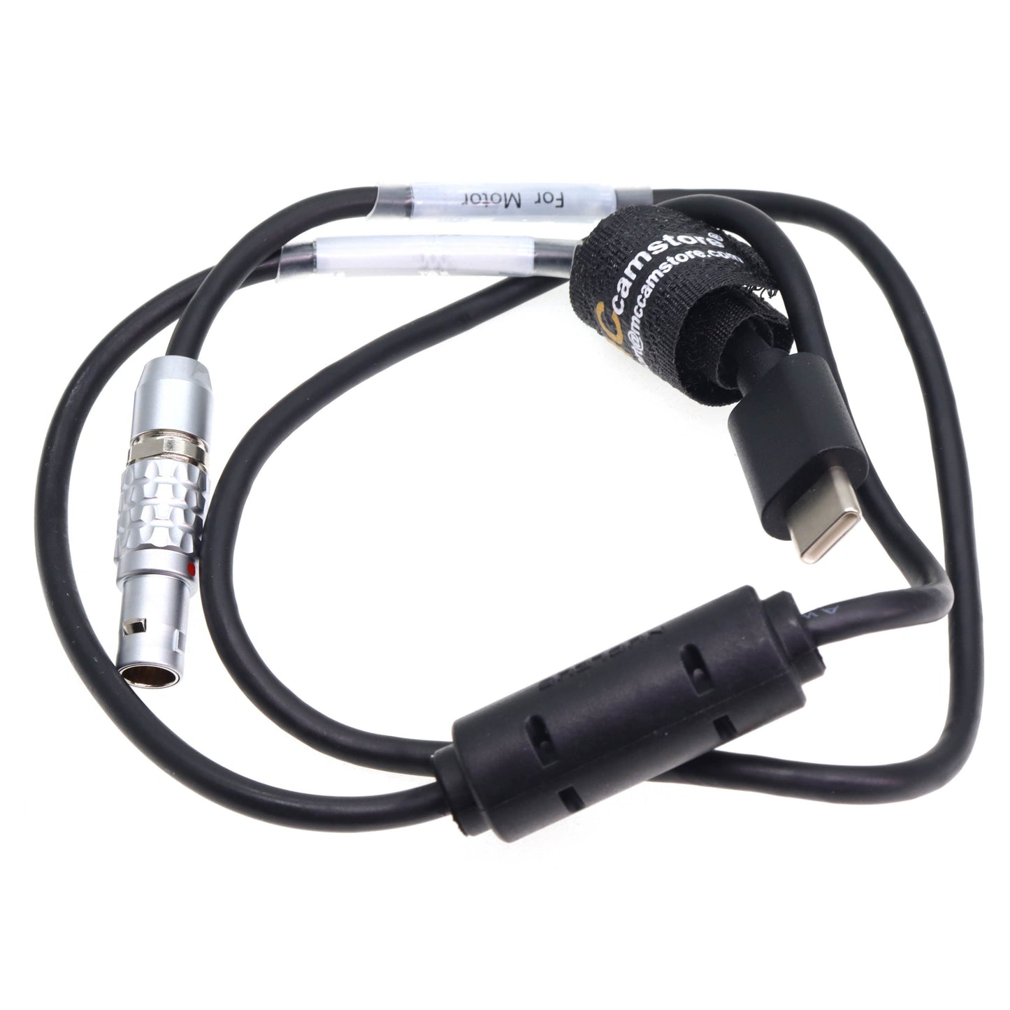 Nucleus-M 7 Pin to USB C Run Stop Cable for Canon R5 R6 R5C C70, Nikon Z6 Z7 Z9, BlackMagic BMPCC 4K 6K Camera Sony ZVE1, Record Trigger Lens Control