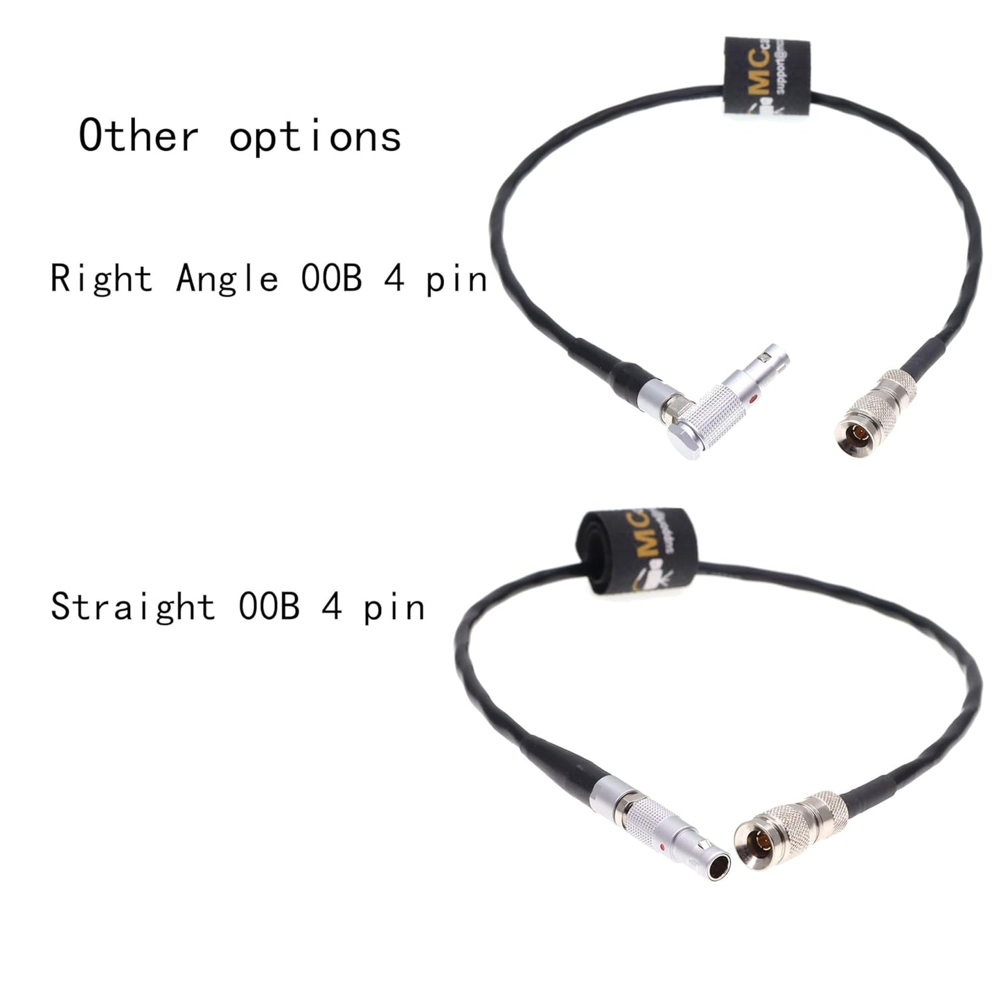 Timecode Cable for RED Epic Scarlet DSMC2, UltraSync ONE DIN 1.0/2.3 to 00B 4 Pin