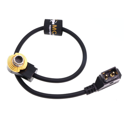 D tap to Right Angle 20-Pin Hirose Power Cable for Fujinon Cabrio Lens Servo Motor