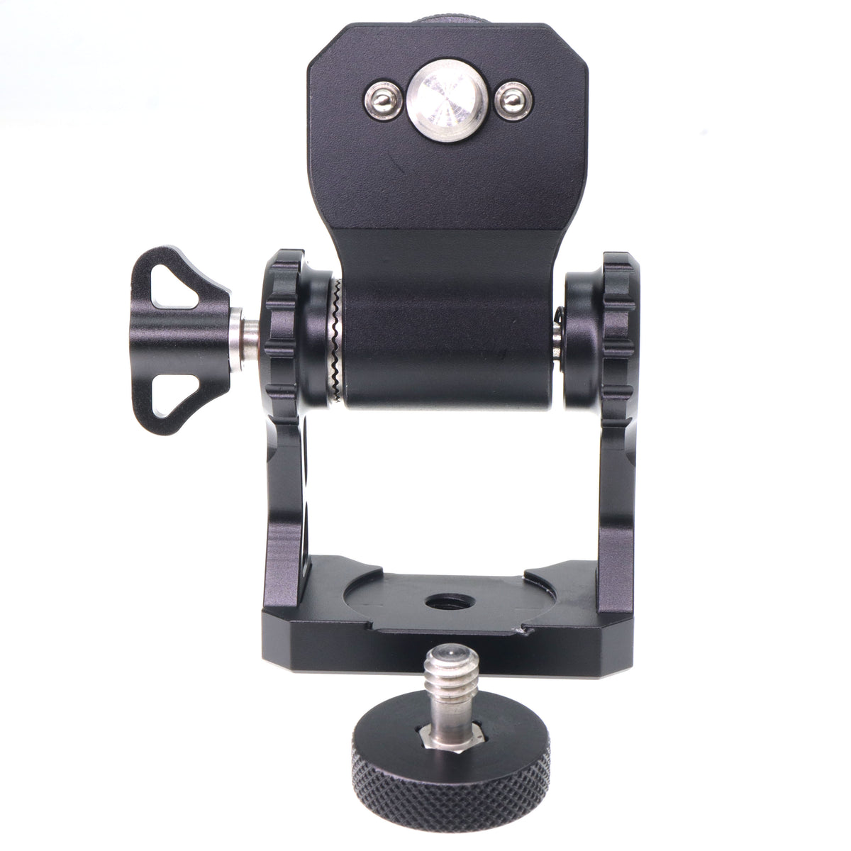 Monitor Holder Swivel and Tilt Adjustable with 3/8 1/4 Screw Field Monitor Mount for ARRI RED Sony Transmission Monitor
