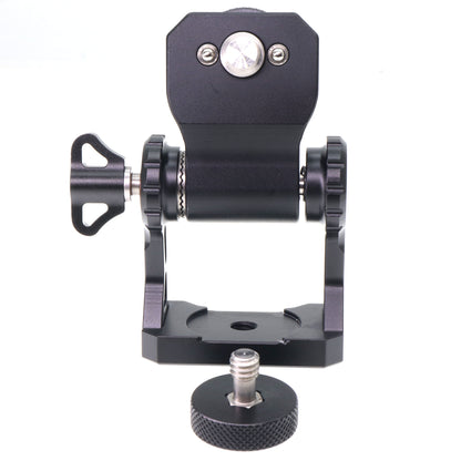 Monitor Holder Swivel and Tilt Adjustable with 3/8 1/4 Screw Field Monitor Mount for ARRI RED Sony Transmission Monitor