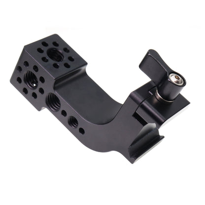 1/4" 3/8" Holes Screw Thread Expansion Block for NATO Extension Clamp For DSLR Camera Cage Universal Handle Adapter